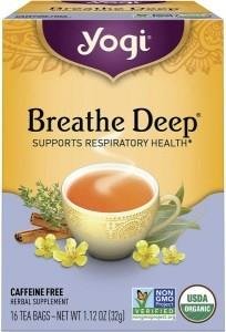 Yogi Tea Herbal Tea Bags Breathe Deep 16pk
