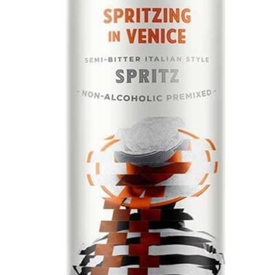 Sans Bar Spritzing In Venice Australia Non-Alcoholic Spritz RTD Can 250 ml - 24 Cans