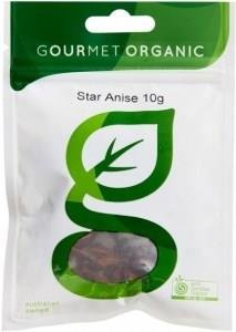Gourmet Organic Star Anise 10g Sachet x 1