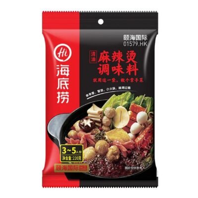 Haidilao Clear Oil Spicy Hot Pot Seasoning 220g