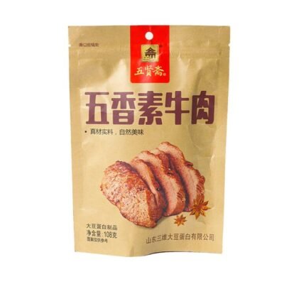 Wuxianzai Five-Spice Vegan Beef – 108g Gourmet Grocer Wuxianzai Five-Spice Vegan Beef - 108g