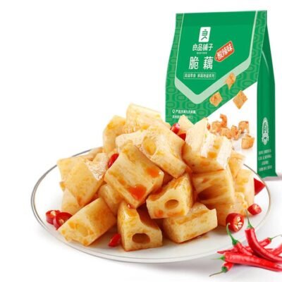 Bestore Crispy Lotus Root – Spicy & Sour Flavor, 168g Gourmet Grocer Bestore Crispy Lotus Root - Spicy & Sour Flavor, 168g