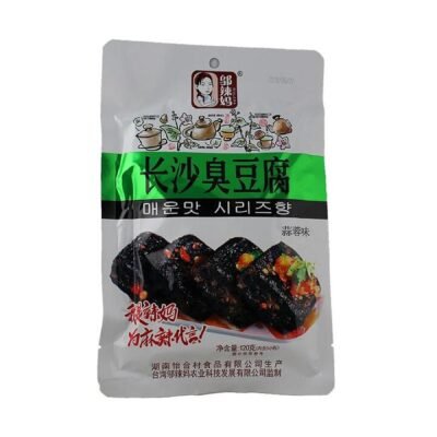 Wu La Ma Changsha Stinky Tofu with Garlic Flavor, 120g Gourmet Grocer Wu La Ma Changsha Stinky Tofu with Garlic Flavor, 120g