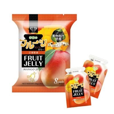 Royal Family Mango Flavoured Jelly, Pack of 8, 160g Gourmet Grocer Royal Family Mango Flavoured Jelly, Pack of 8, 160g