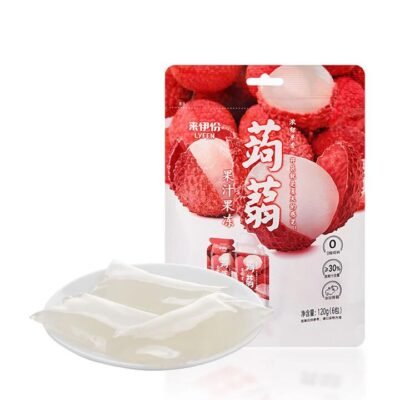 Lyfen Konjac Lychee Juice Jelly – 120g Gourmet Grocer Lyfen Konjac Lychee Juice Jelly - 120g