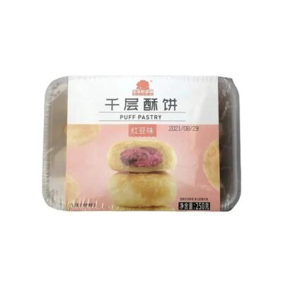 Fruit Town Garden Road Thousand Layer Pastry - Red Bean Flavor 250g
