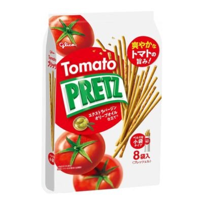 Glico Tomato Pretz Sticks, 8 Pack, 110g