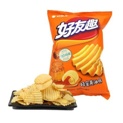 Orion Honey Butter Flavored Potato Chips – 70g Gourmet Grocer Orion Honey Butter Flavored Potato Chips - 70g