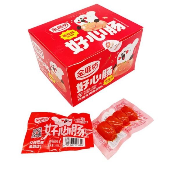 Jin Mo Fang Spicy Sausages - 22g*20 Packs