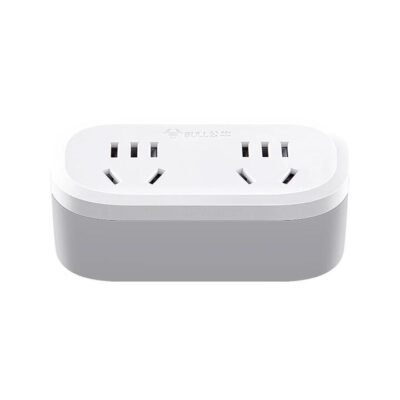 Bull Brand New National Standard Converter Plug, One to Two, GN-903, White
