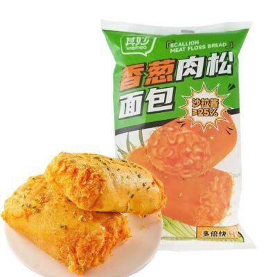 Kiemoe Scallion Meat Floss Bread – 60g Gourmet Grocer Kiemoe Scallion Meat Floss Bread - 60g