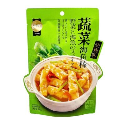 Jinyu Vegetable and Fish Sticks - BBQ Flavor, 90g