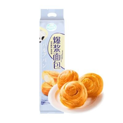 Kaililai Creamy Custard Filled Bread – 8 Pieces, 320g Gourmet Grocer Kaililai Creamy Custard Filled Bread - 8 Pieces, 320g