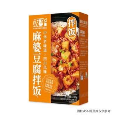 Fanhu Mapo Tofu Rice Bowl – 280g Gourmet Grocer Fanhu Mapo Tofu Rice Bowl - 280g