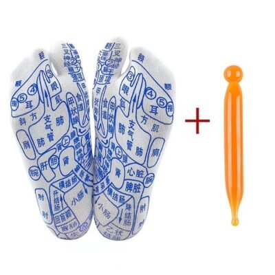Ulife Meridian Therapy Socks with Acupressure Stick – Size 42 Gourmet Grocer Ulife Meridian Therapy Socks with Acupressure Stick - Size 42