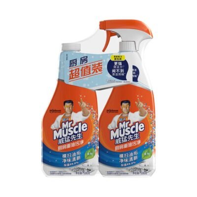 Mr Muscle Heavy Duty Kitchen Cleaner Twin Pack 500g + 500g
