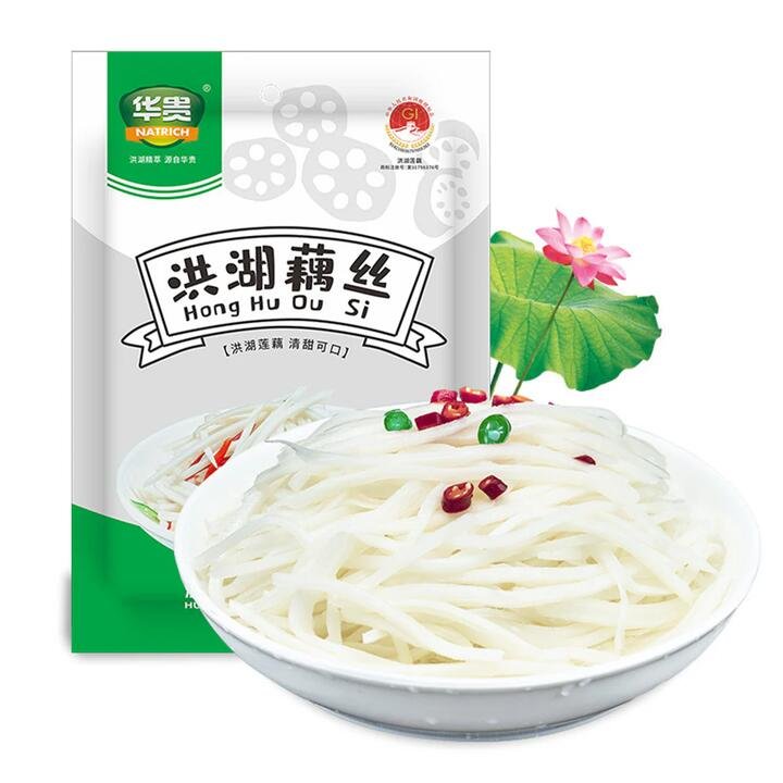 Premium Honghu Lotus Root Strips 400g