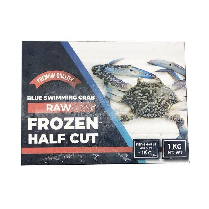 [Frozen] Aosheng Imported Tunisian Blue Flower Crab Size 11-15 1kg