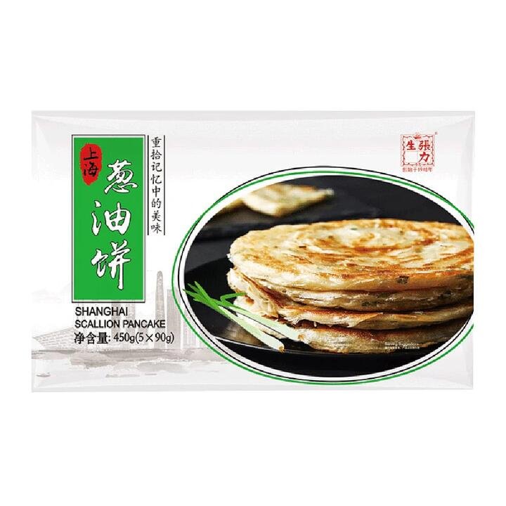 [Frozen] Zhang Lisheng's Old Shanghai Scallion Pancakes - 5 Pieces, 450g