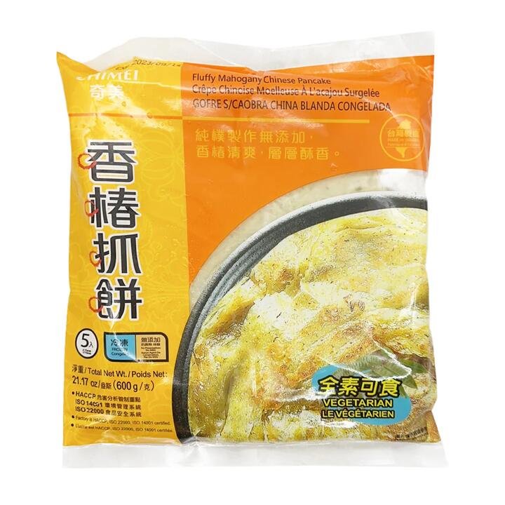 [Frozen] Chimei Ailanthus Leaf Pancakes, 5 Pieces, 600g