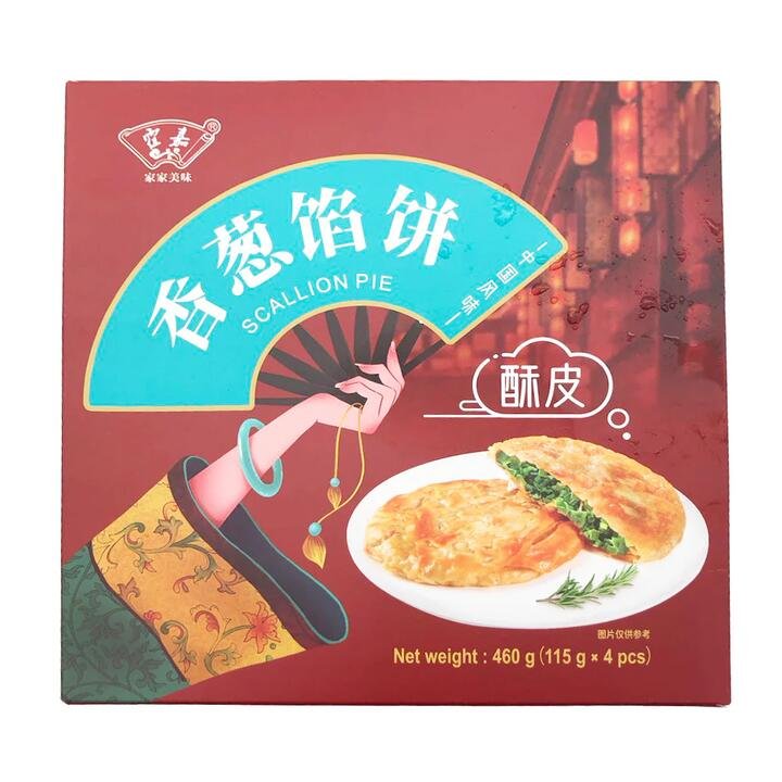 [Frozen] Huo Jia Scallion Filled Pancakes 460g