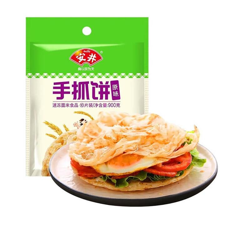 Anjoy Frozen Original Hand-Grasp Pancakes - 900g