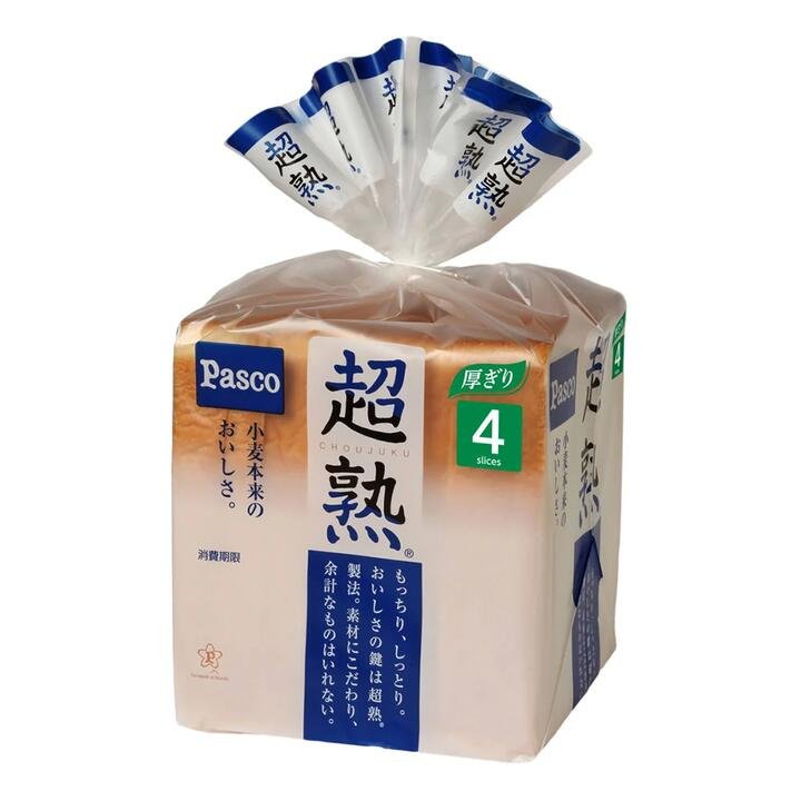 Pasco Frozen White Bread – 4 Slices, 374g Gourmet Grocer Pasco Frozen White Bread - 4 Slices, 374g