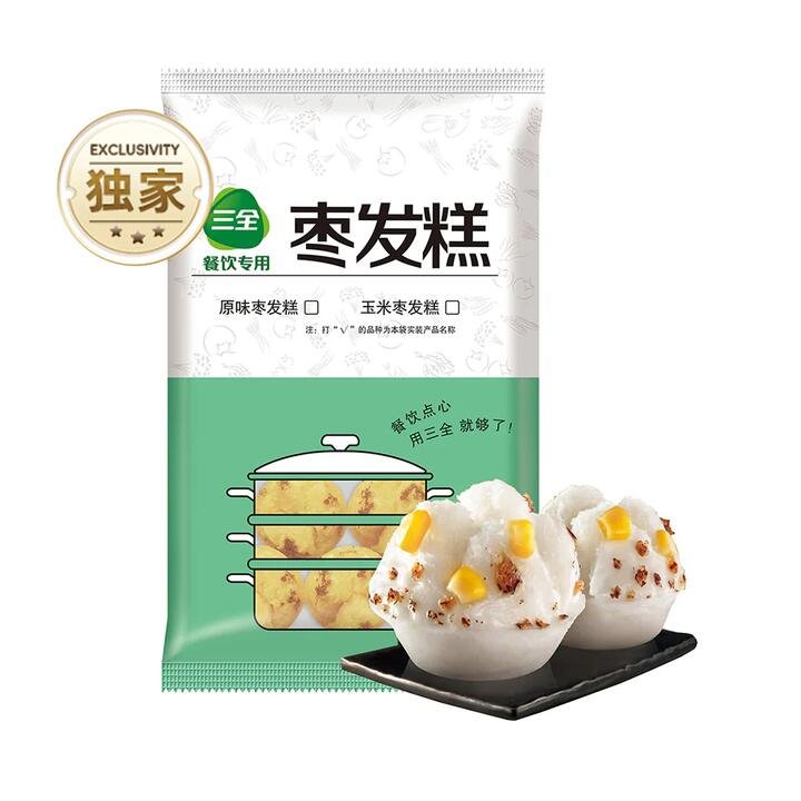 Sanquan Frozen Jujube Rice Cake - Original Flavor, 360g