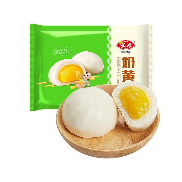 Anjoy Frozen Custard Buns - 360g