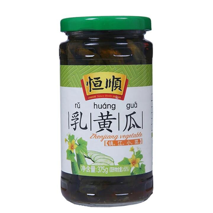 Hengshun Pickled Creamy Cucumber 375g Gourmet Grocer Hengshun Pickled Creamy Cucumber 375g