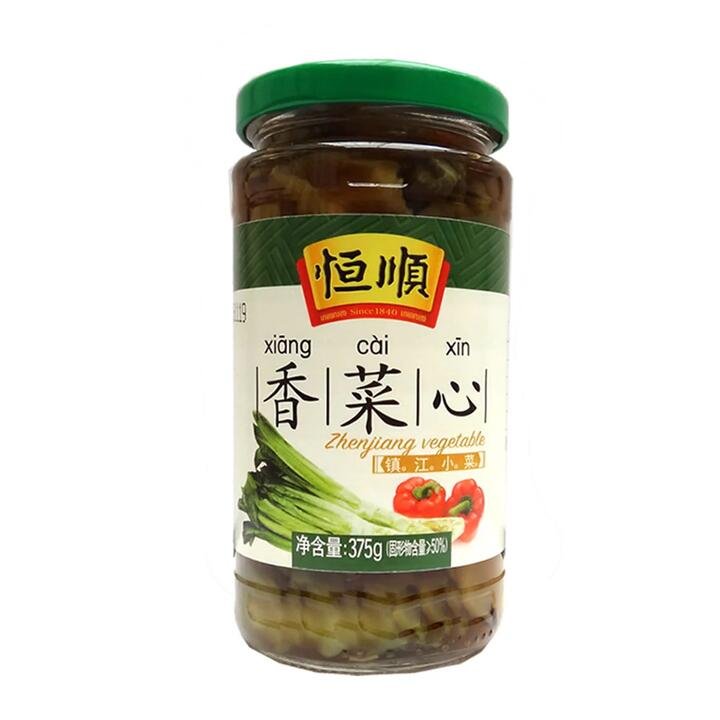 Hengshun Pickled Lettuce and Coriander Hearts, 375g Gourmet Grocer Hengshun Pickled Lettuce and Coriander Hearts, 375g