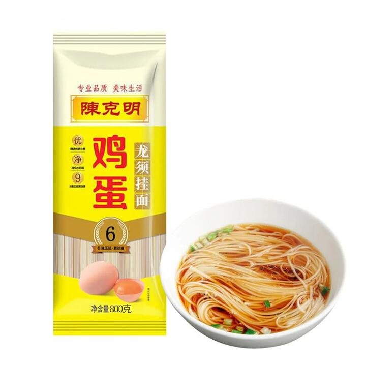 Chen Keming Egg Dragon Beard Noodles - 800g