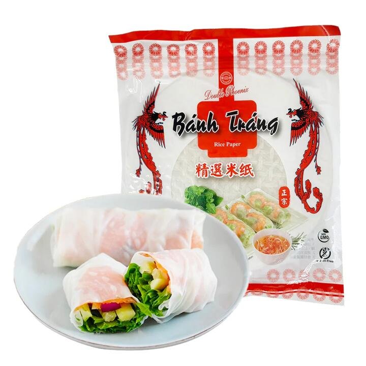 Double Phoenix Premium Rice Paper - 22cm, 250g