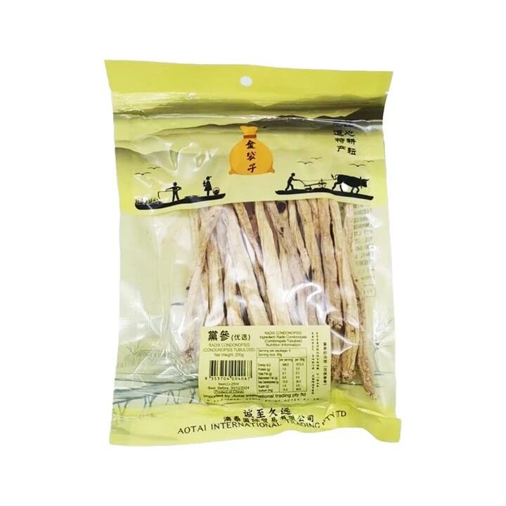 Golden Pouch Brand Codonopsis (Dang Shen) 200g