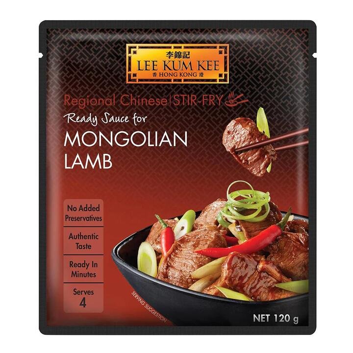 Lee Kum Kee Ready Sauce for Mongolian Lamb - 120g