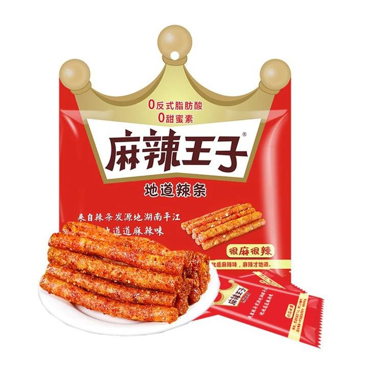Spicy Prince Authentic Spicy Strips – Extra Spicy and Numbing, 6-Pack, 110g Gourmet Grocer Spicy Prince Authentic Spicy Strips - Extra Spicy and Numbing, 6-Pack, 110g