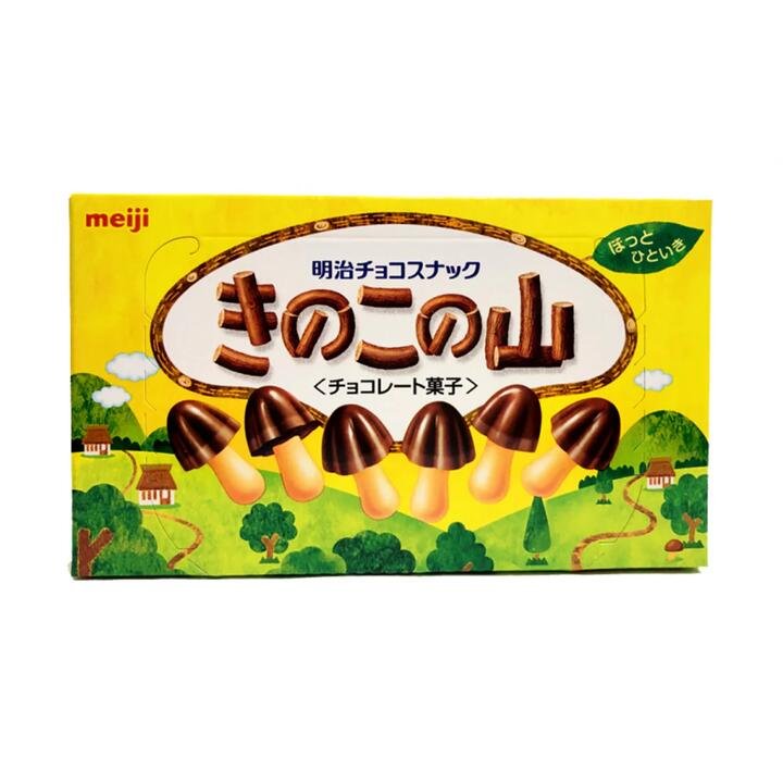 Meiji Mushroom Chocolate Biscuits 74g