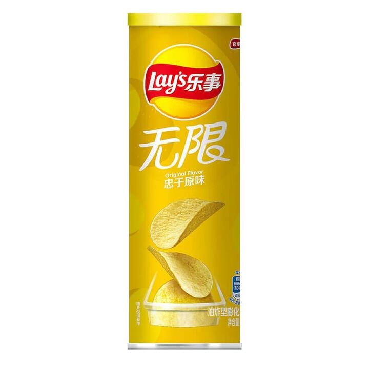 Lay’s Infinite Garden Original Flavour Potato Chips, Canister, 104g Gourmet Grocer Lay's Infinite Garden Original Flavour Potato Chips, Canister, 104g