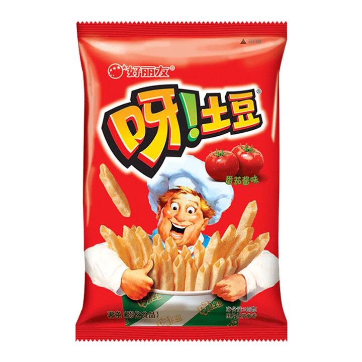 Orion Ya! Potato Tomato Ketchup Flavor – 40g Gourmet Grocer Orion Ya! Potato Tomato Ketchup Flavor - 40g