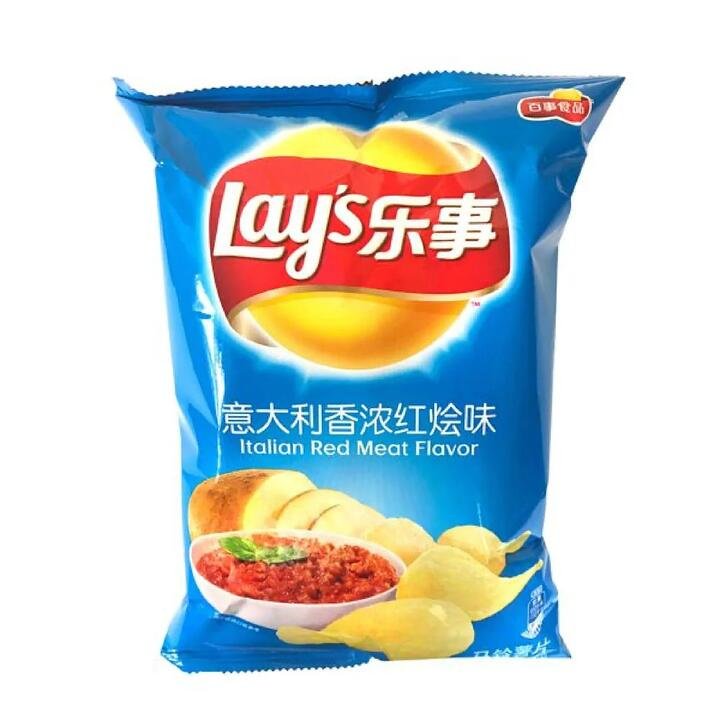 Lay's Potato Chips, Italian Rich Red Stew Flavor, 70g