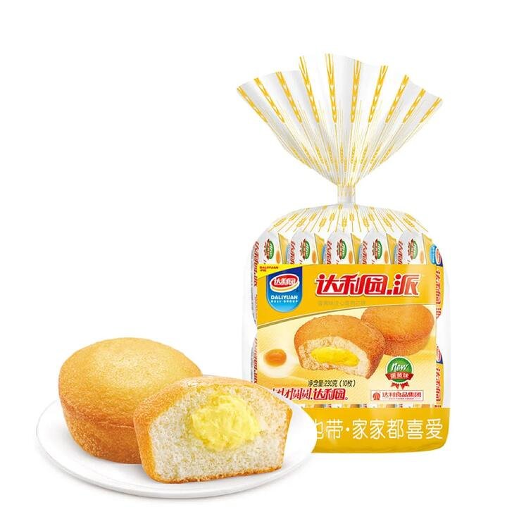 Daliyuan Filled Egg Yolk Pie 230g Gourmet Grocer Daliyuan Filled Egg Yolk Pie 230g