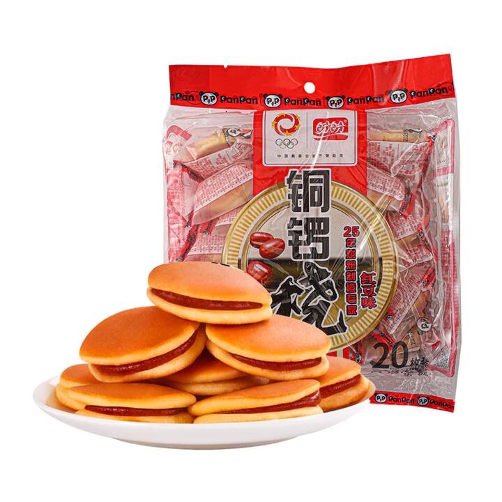 PanPan Dorayaki Red Bean Flavor – 240g Gourmet Grocer PanPan Dorayaki Red Bean Flavor - 240g