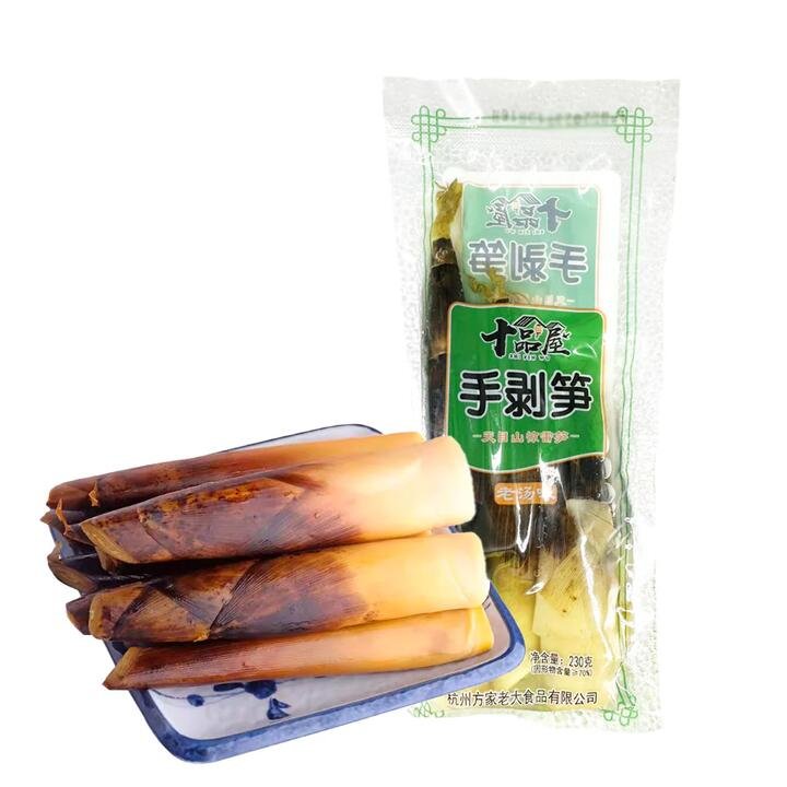 Ten Products House Hand-Peeled Bamboo Shoots – Old Soup Flavor, 230g Gourmet Grocer Ten Products House Hand-Peeled Bamboo Shoots - Old Soup Flavor, 230g