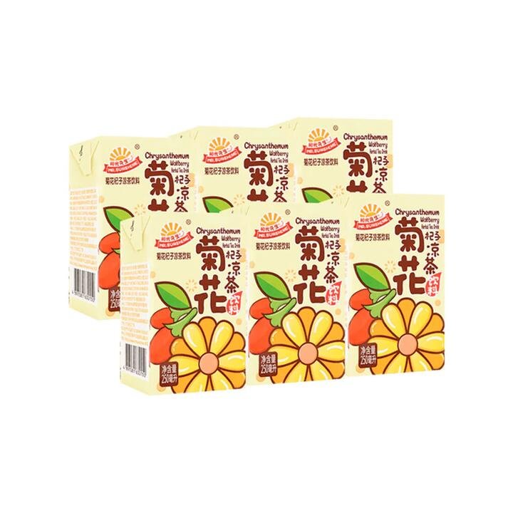 [Mr. Sunshine] Chrysanthemum and Goji Berry Herbal Tea 250ml * 6 Boxes