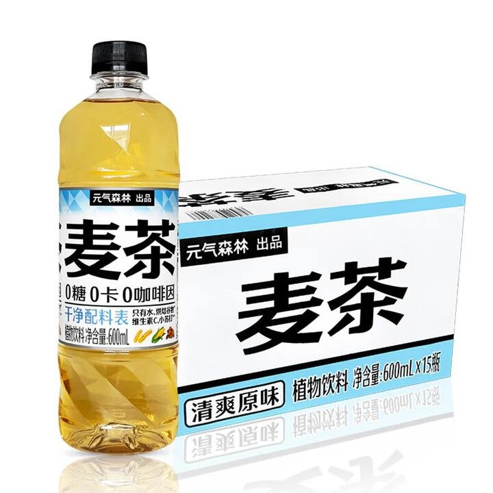 Genki Forest Barley Tea - 600ml x 15 Bottles
