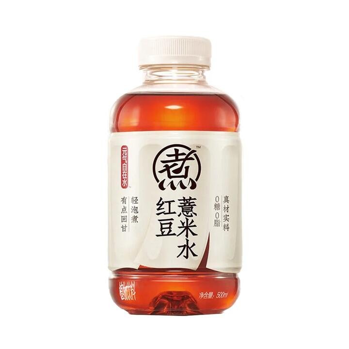 Genki Forest Zizai Red Bean and Job's Tears Water - 500ml