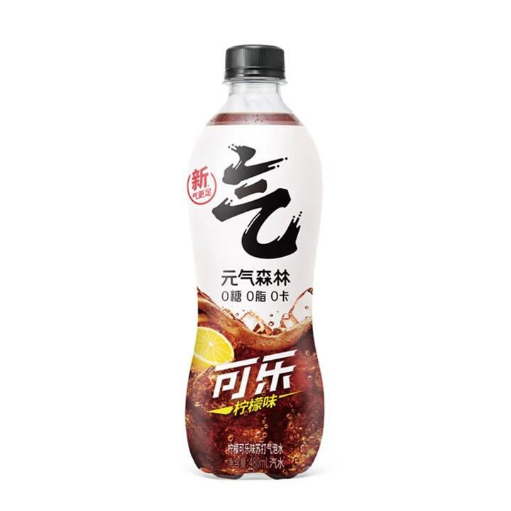 Genki Forest Sparkling Water - Cola Lemon Flavor, 480ml