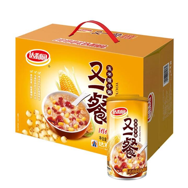 Daliyuan Eight Treasures Porridge with Corn and Lotus Seeds – 360g x 12 Cans Gourmet Grocer Daliyuan Eight Treasures Porridge with Corn and Lotus Seeds - 360g x 12 Cans