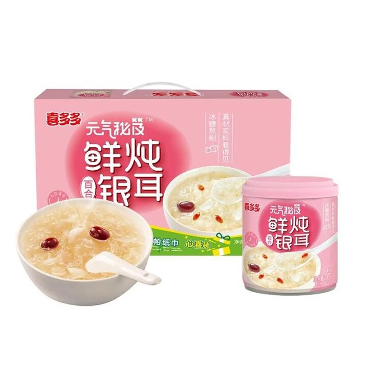 Xiduoduo Fresh Stewed Tremella – 200g x 12 Gourmet Grocer Xiduoduo Fresh Stewed Tremella - 200g x 12