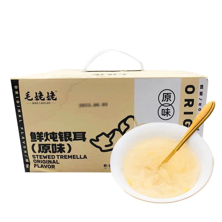Mao Laolao Stewed Tremella Original Flavor – 198g x 12 Bottles Gourmet Grocer Mao Laolao Stewed Tremella Original Flavor - 198g x 12 Bottles